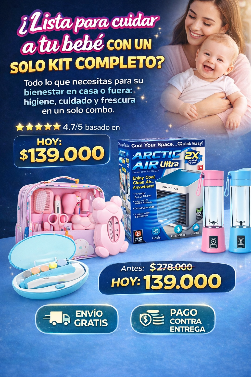 MamáCare Elite™ – Kit Completo para Bebé y Mamá