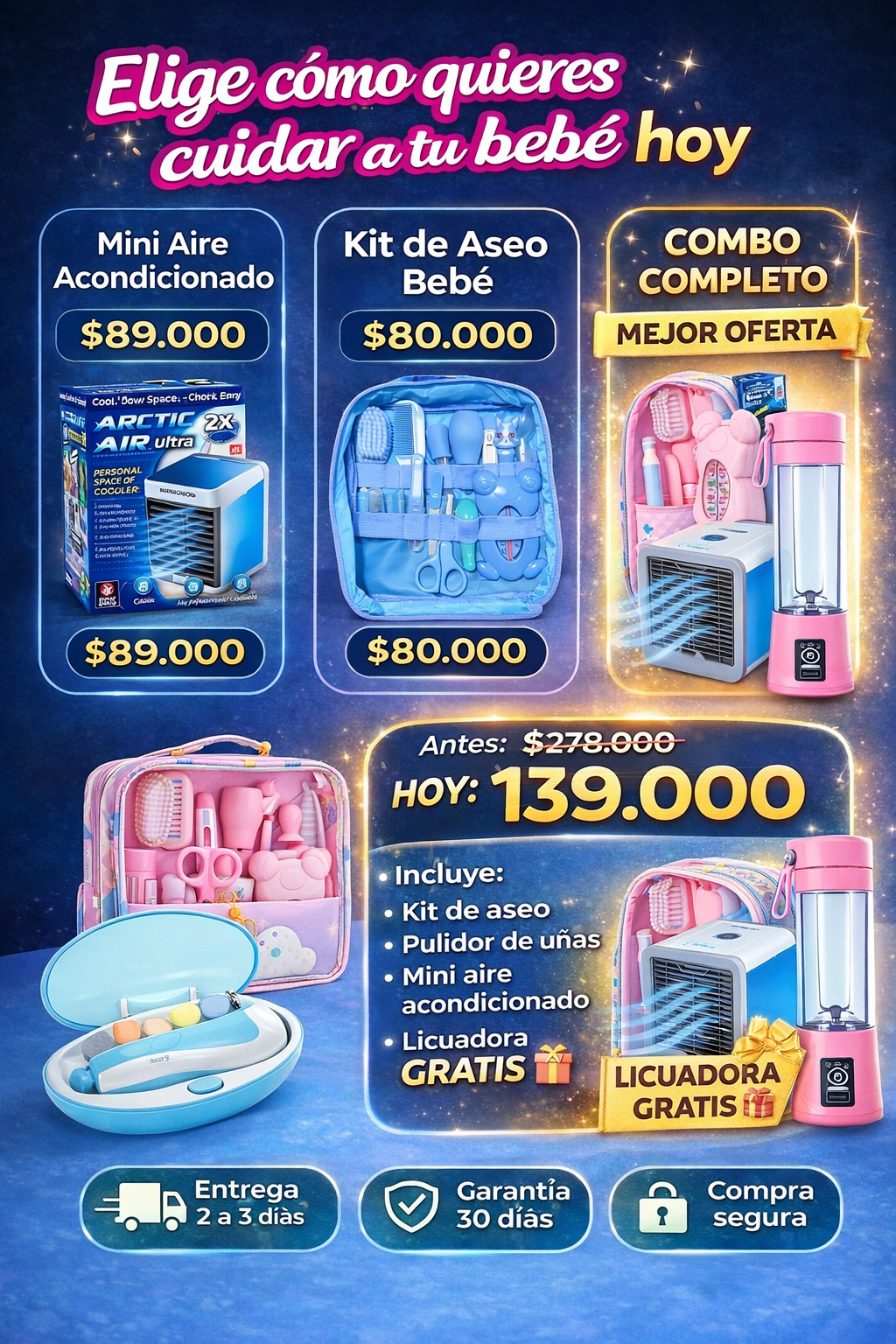 MamáCare Elite™ – Kit Completo para Bebé y Mamá