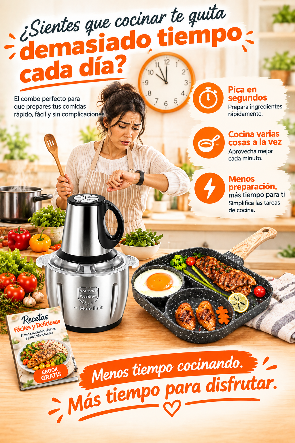 COMBO COCINA 3 EN 1 | LA SOLUCIÓN PARA COCINAR MÁS RÁPIDO
