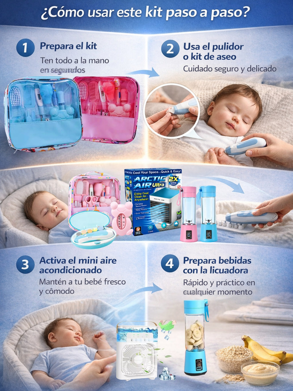MamáCare Elite™ – Kit Completo para Bebé y Mamá